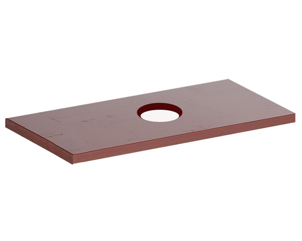 Garbage disposal hole, for table with polyethylene worktop