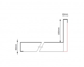 Additional backsplash