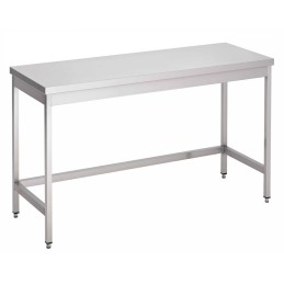 Centrale tafel zonder onderblad