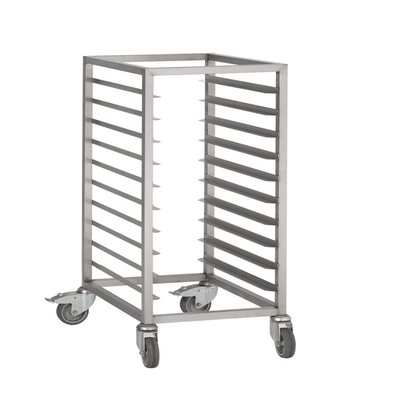 Transport trolley for trays (Gastronorm)