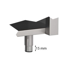 Pass-through heated cupboard with sliding doors