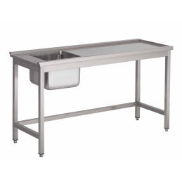 Table pour lave-vaisselle avec bac