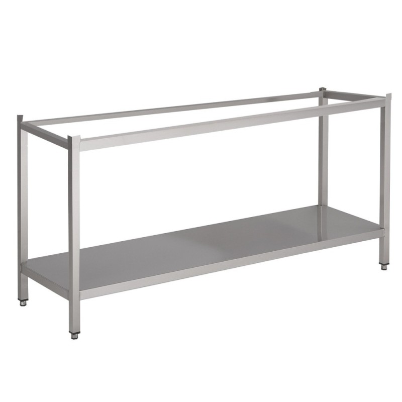 Piètement standard avec étagère basse