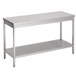 Center table with 1 undershelf (custom)