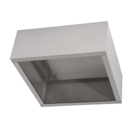 Stainless steel steam hood (custom)
