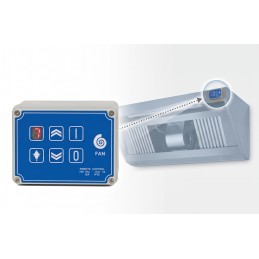 10A Surface-mounted digital speed controller with lighting wwitch (0.6 kW)