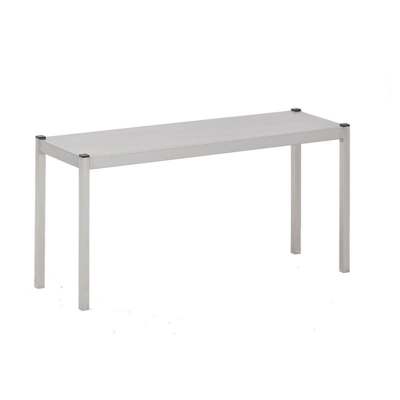 Etagère du chef à 1 niveau en inox (personnalisée)