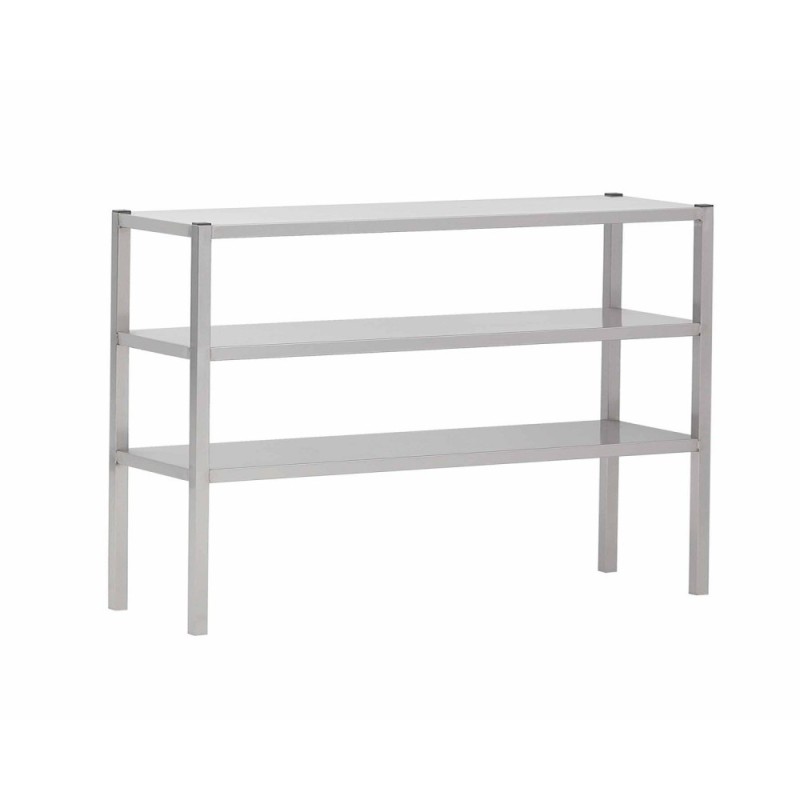 Etagère du chef à 3 niveaux en inox (personnalisée)