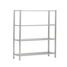 Rayonnage 4 niveaux en inox (personnalisée)