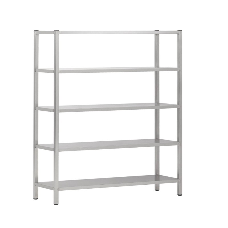 Rayonnage 5 niveaux en inox (personnalisée)