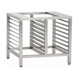 Reinforced open stainless steel stand without undershelf (custom)