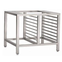 Reinforced open stainless steel stand without undershelf (custom)