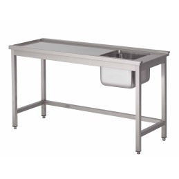Table pour lave-vaisselle avec bac (personnalisée)