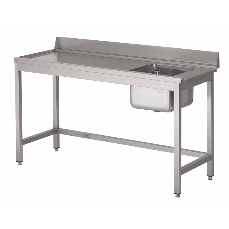 Dishwasher table with tub and backsplash (custom)