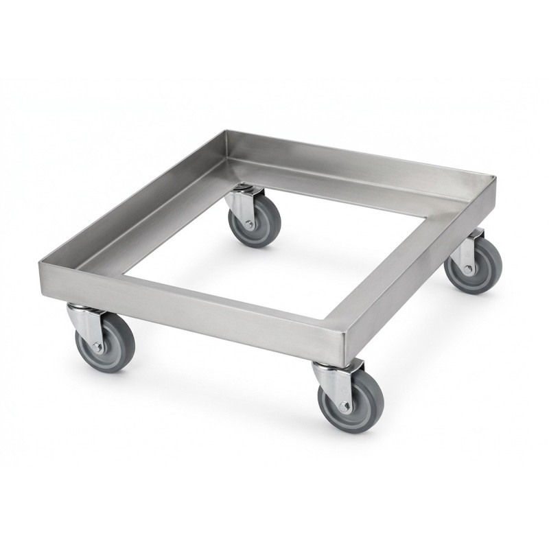 Chariot à casiers 1 niveau, sans poignée