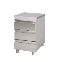 Central cabinet with 3 drawers (custom)