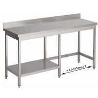 Werktafels met 1/2 onderblad